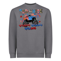 Storm red white wroom wroom wroom Heavyweight Sweatshirt - AdoDesignShop