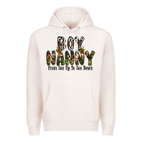 Pale Pink boy nanny from son up to son down Premium Hoodie - CowhideDigitalArt