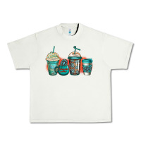 Pistachio turquoise junkie coffee cups Urban Heavy Tee - Jasminsmagicworld