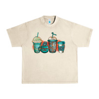 Sandshell turquoise junkie coffee cups Urban Heavy Tee - Jasminsmagicworld