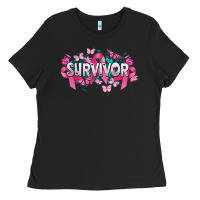 Cancer Survivor Cancer Awareness Ladies Tee | Teevron