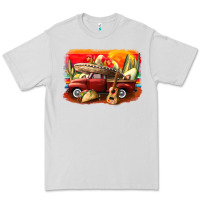 Dove Grey mexican cinco de mayo truck Premium Tee - CowGirlArtShop