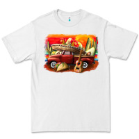 White mexican cinco de mayo truck Premium Tee - CowGirlArtShop