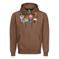 Chestnut music teacher Zipper Hoodie - AdoDesignShop