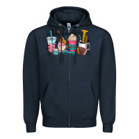 Navy music teacher Zipper Hoodie - AdoDesignShop