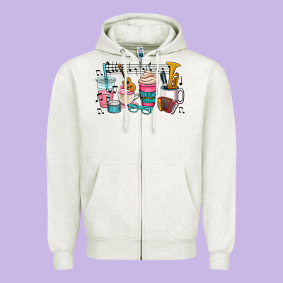 Music Teacher Zipper Hoodie Designed By Adodesignshop