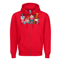 Red music teacher Zipper Hoodie - AdoDesignShop