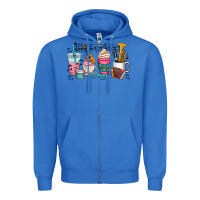 True Royal music teacher Zipper Hoodie - AdoDesignShop