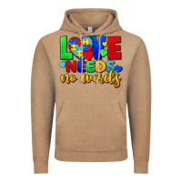Love Needs No Words Vintage Hoodie | Teevron