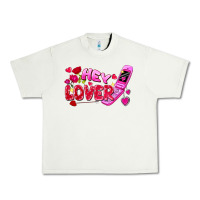 Pistachio Hey lover flip phone Valentine's Day Urban Heavy Tee - FaDigitalArtStudio