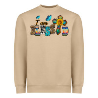 Mushroom ı am blessed Heavyweight Sweatshirt - AdoDesignShop
