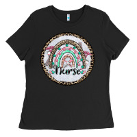 Black nurse coaster Ladies Tee - CowGirlArtShop