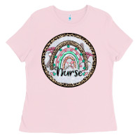 Bubblegum Pink nurse coaster Ladies Tee - CowGirlArtShop