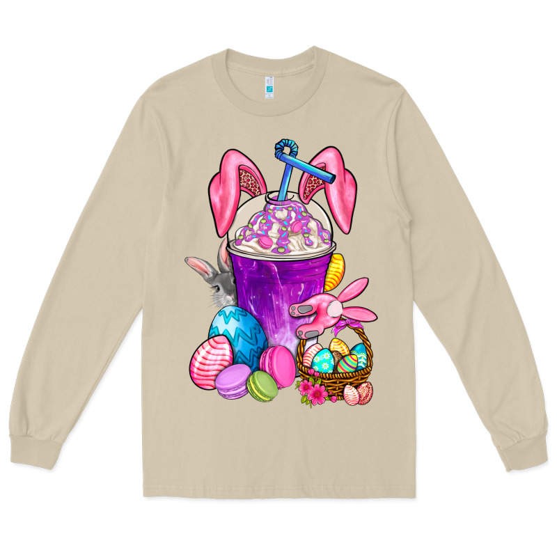 Easter Coffee Cup Long Sleeve Tee by BundleAndBundleShop | Teevron