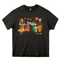 Asphalt wizards coffee cups Heavy Core Tee - texasbilliewilder