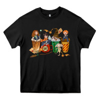 Black wizards coffee cups Heavy Core Tee - texasbilliewilder