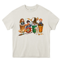 Cream wizards coffee cups Heavy Core Tee - texasbilliewilder