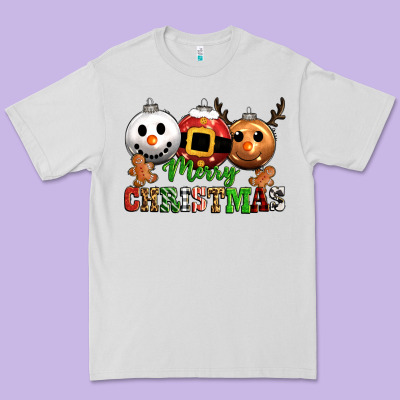Merry Christmas Premium Tee Designed By Cowgirlartshop