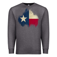 Charcoal Heather texas patch Premium Sweatshirt - AdoDesignShop
