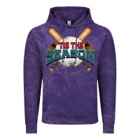 Cloud Purple 'tis the season baseball Vintage Hoodie - FaDigitalArtStudio