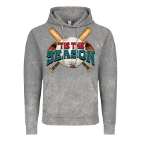Cloud Rock 'tis the season baseball Vintage Hoodie - FaDigitalArtStudio