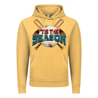 Vintage Mustard 'tis the season baseball Vintage Hoodie - FaDigitalArtStudio