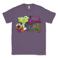 Lavender eat drink and be scary Classic Tee - CowGirlArtShop