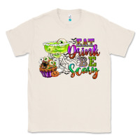 Natural eat drink and be scary Classic Tee - CowGirlArtShop