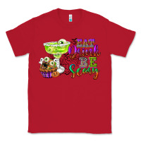 Red eat drink and be scary Classic Tee - CowGirlArtShop