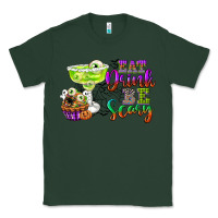 Sports Green eat drink and be scary Classic Tee - CowGirlArtShop