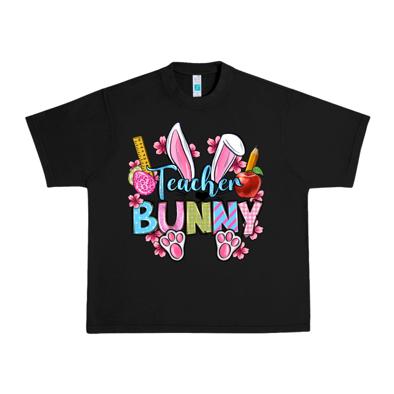 Easter Teacher Bunny Urban Heavy Tee by OliviaCreatesArt | Teevron