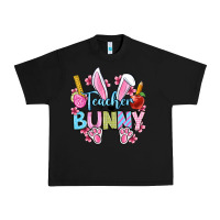 Black Easter Teacher bunny Urban Heavy Tee - OliviaCreatesArt