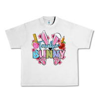 Lunar Rock Easter Teacher bunny Urban Heavy Tee - OliviaCreatesArt