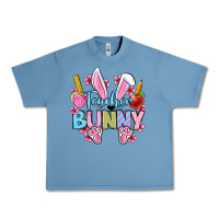 Pebble Blue Easter Teacher bunny Urban Heavy Tee - OliviaCreatesArt
