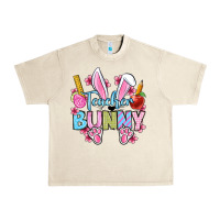 Sandshell Easter Teacher bunny Urban Heavy Tee - OliviaCreatesArt