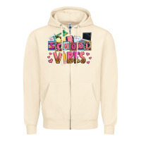 Sandshell school vibes Zipper Hoodie - AdoDesignShop