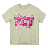 Mossy breast cancer pct patient care technician Heavy Core Tee - texasbilliewilder