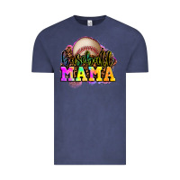 Vintage Denim baseball mama Vintage Tee - OliviaCreatesArt