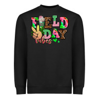 Black field day vibes Heavyweight Sweatshirt - AdoDesignShop