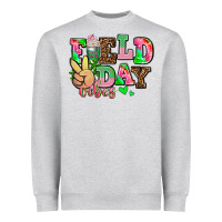 Heather Grey field day vibes Heavyweight Sweatshirt - AdoDesignShop