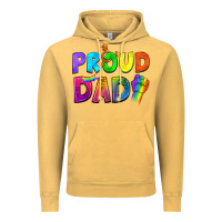 Vintage Mustard Western Proud Dad Vintage Hoodie - BundleAndBundleShop