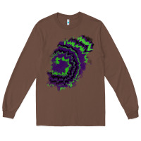 Chestnut tie dye patch Long Sleeve Tee - RanaPortraitStore