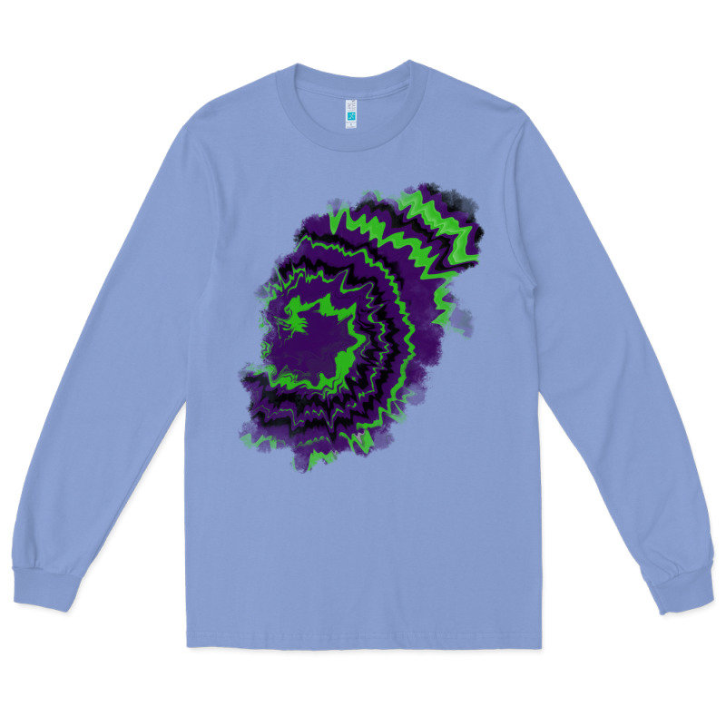 Tie Dye Patch Long Sleeve Tee by RanaPortraitStore | Teevron