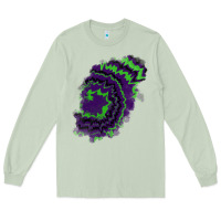 Matcha tie dye patch Long Sleeve Tee - RanaPortraitStore