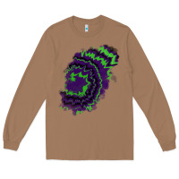 Toasted Coconut tie dye patch Long Sleeve Tee - RanaPortraitStore