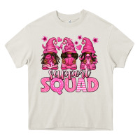 Cream breast cancer afro gnomies support squad Heavy Core Tee - texasbilliewilder