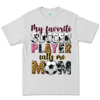 Dove Grey my favorite soccer player calls me mom Premium Tee - CowGirlArtShop