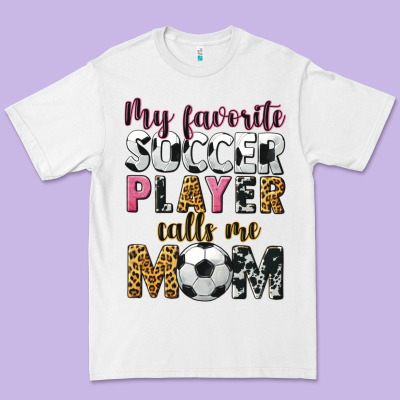 My Favorite Soccer Player Calls Me Mom Premium Tee Designed By Cowgirlartshop