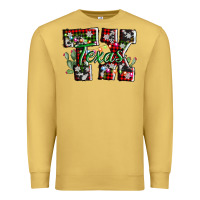 Antique Gold texas tx christmas Premium Sweatshirt - AdoDesignShop