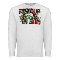 Oatmeal Heather texas tx christmas Premium Sweatshirt - AdoDesignShop